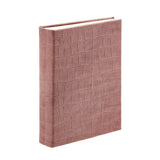Medium Bound Album Blush Croc Embossed Leather