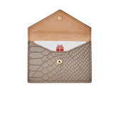 Gift Card with Personalized Leather Card Case