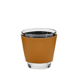 Leather Wrapped Glass Set