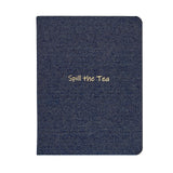 9" Lined Denim Journal