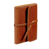 7" Leather Wrapped Refillable Journal