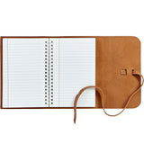 7" Leather Wrapped Refillable Journal