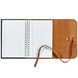 7" Leather Wrapped Refillable Journal