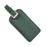 Equestrian Leather Luggage Tag Set