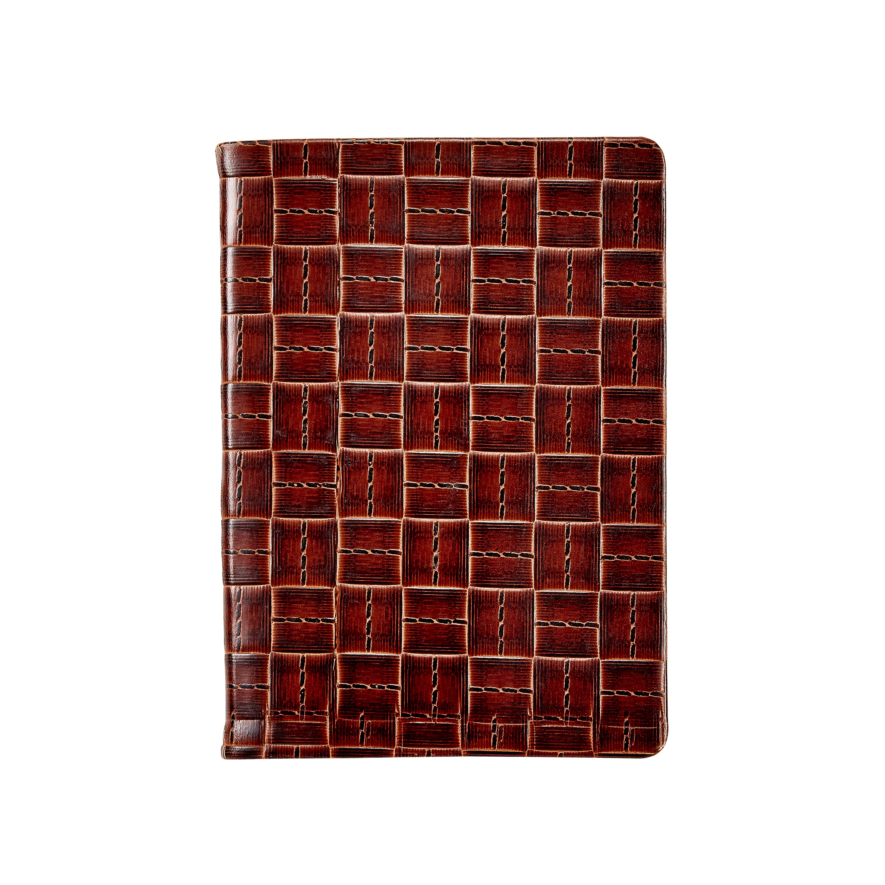 5" x 7" Medium Lined Journal Brown Woven Leather