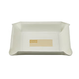 America 250 Leather Valet Tray