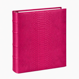 Medium 4-Ring Clear Pocket Album Azalea Python